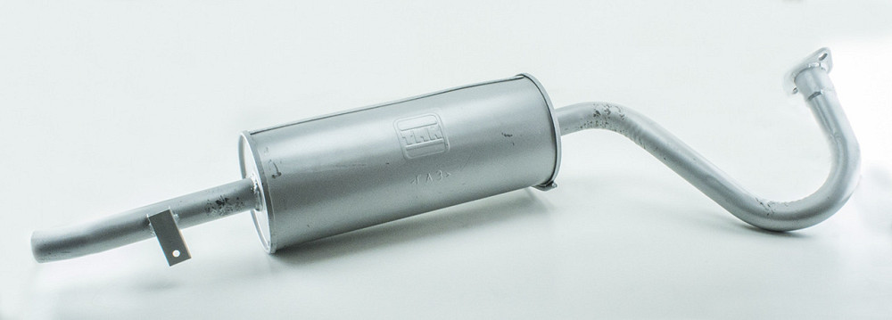 Глушитель 31105 (Евро 2, дв. Крайслер) закатной тяжелый ТМК ГАЗ Мукачево - изображение 1