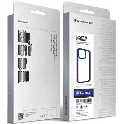 Чехол для мобильного телефона Armorstandart UNIT2 Apple iPhone 15 Pro Max Blue (ARM69988) Винница
