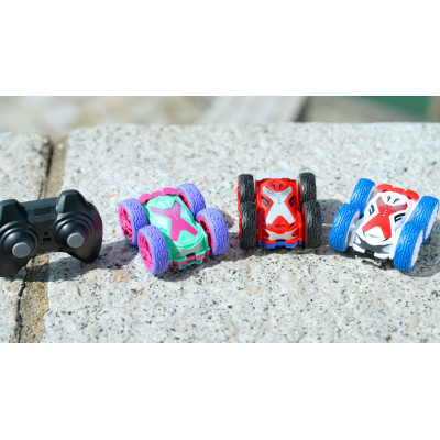 Радиоуправляемая игрушка Silverlit Mini flip neo 2,4 GHz (ГГц), 1:34, белая (20290-2) Винница - изображение 7