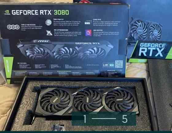 Відеокарта GeForce RTX 3080 12Gb. Київ