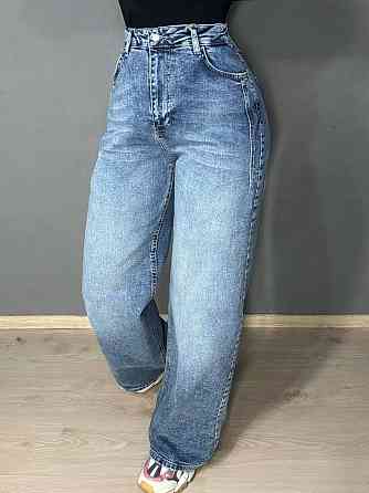 Джинсы женские Its Basic 2507-4 wide leg палаццо стрейчевые голубые, голубой, 40, 40, 84 см, 110 см Киев