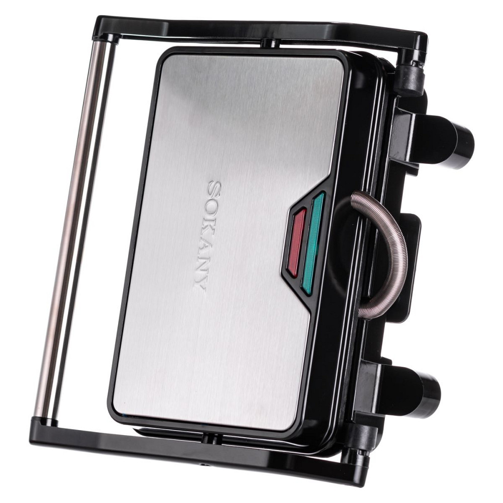 Sokany Електрогриль притискний з антипригарним покриттям 850 Вт Sokany SK-223 Коломия - фото 9