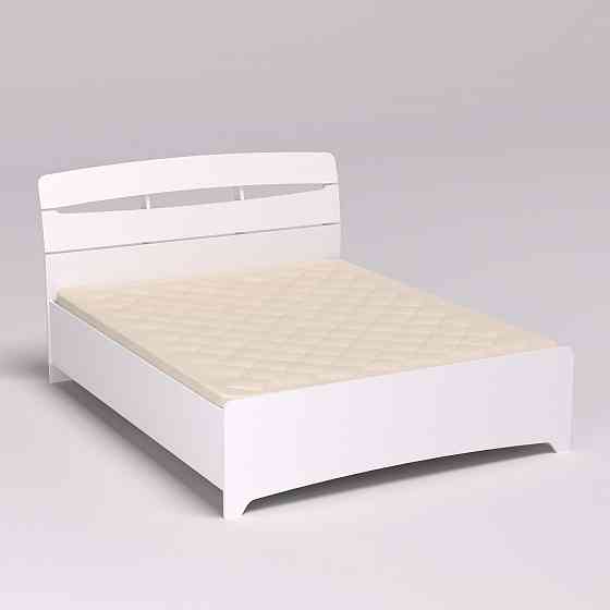 Кровать Дельта двуспальная, Белый, 2132х1650х1070 Львов