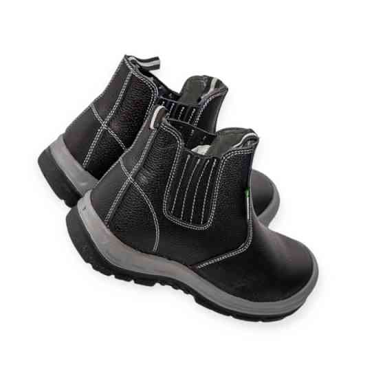 Черевики Pittsburgh захисні без шнурків, р 44 шкіра, композитний піднос, антипрокол. маслобензостій Мукачево