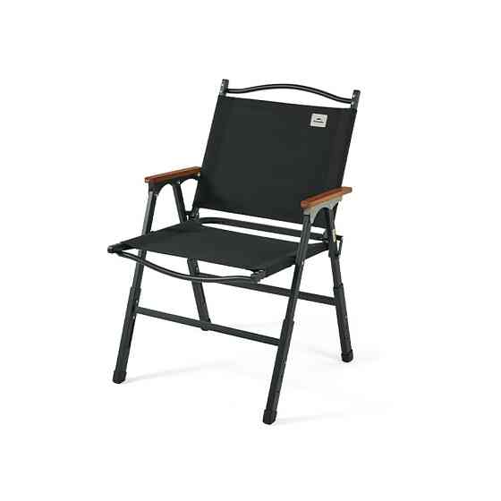 Крісло складане Naturehike CNK2550JJ010, сталь, чорний Київ