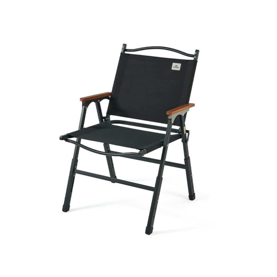 Крісло складане Naturehike CNK2550JJ010, сталь, чорний Київ - фото 1
