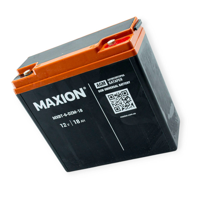 Акумулятор 18A (180x78x170) тяговий AGM 6-DZM-18 12V Мукачево - фото 1