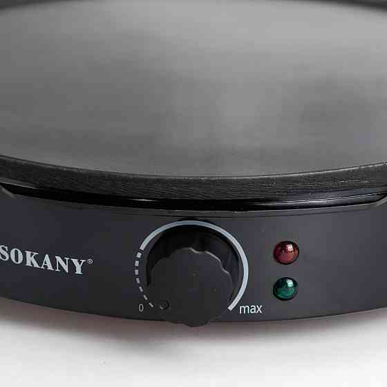 Электрическая блинница Sokany Ø30 см для дома Киев