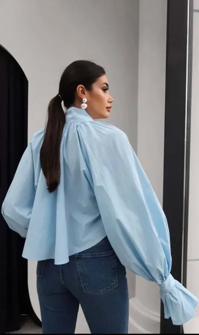 Изысканная блуза с акцентом на деталях Одесса - изображение 8