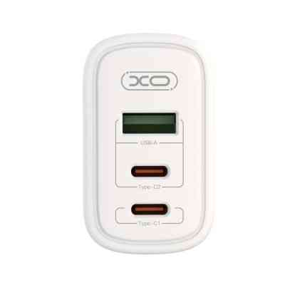 Зарядний пристрій XO 2xUSB-C PD65W + 1xUSB 45W white (СE04-WH) Вінниця