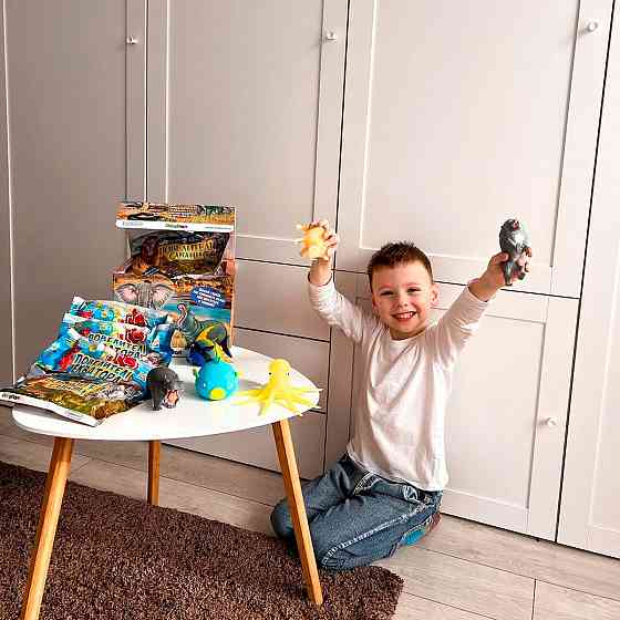 Стретч-іграшка у вигляді тварини – Повелителі екватора Дніпро