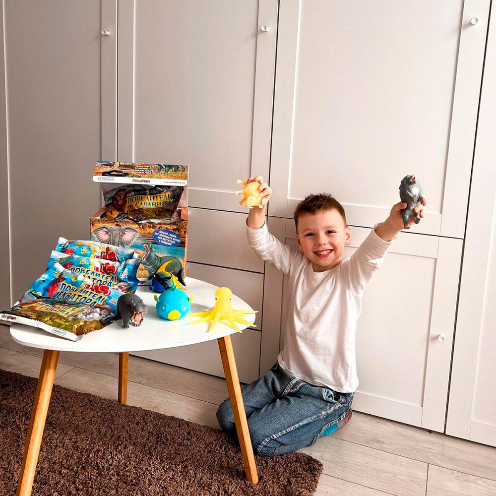 Стретч-іграшка у вигляді тварини – Повелителі екватора Дніпро - фото 2