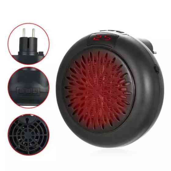Електричний обігрівач для офісу Wonder Heater 900 Вт, Обігрівач домашній, ND-556 Термо вентилятор Київ