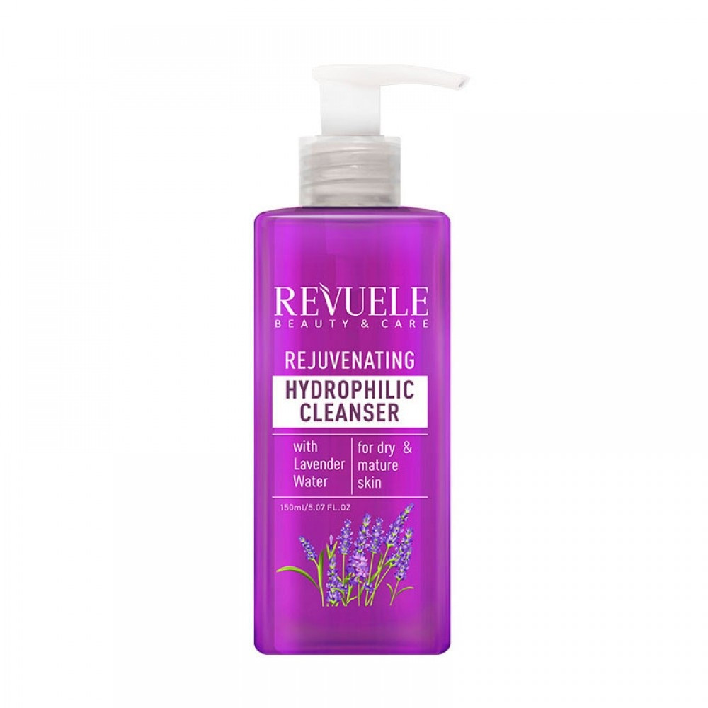 Омолоджуючий гідрофільний гель для вмивання з лавандовою водою Hydrophilic Cleanser Revuele 150 мл Київ - фото 1