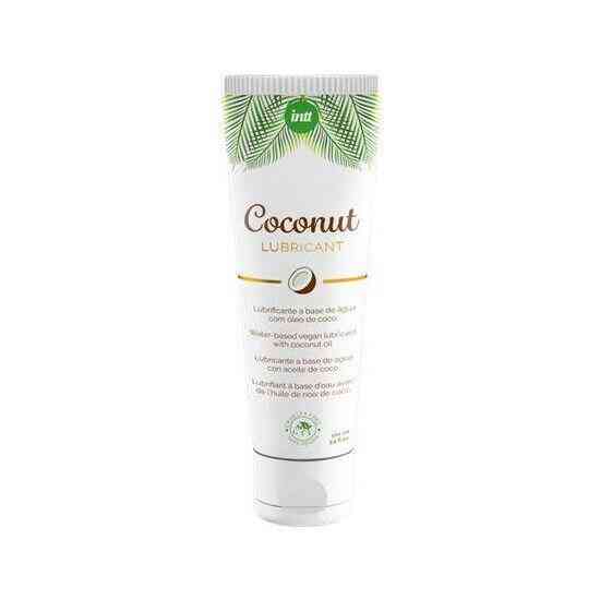 Доглядальний лубрикант Intt Coconut з кокосовою олією на водній основі (100 мл) Sex Aura Київ