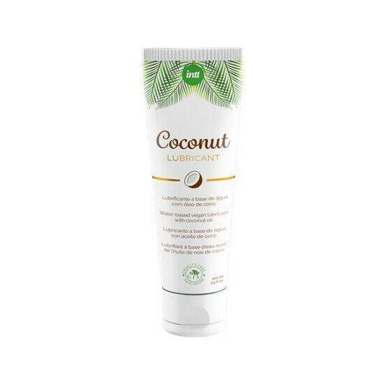 Доглядальний лубрикант Intt Coconut з кокосовою олією на водній основі (100 мл) Sex Aura Київ - фото 1