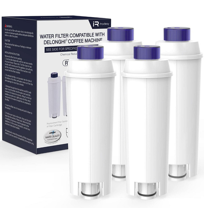 Фільтр для води для кавомашин DeLonghi DLSC002 3шт Луцьк - фото 1