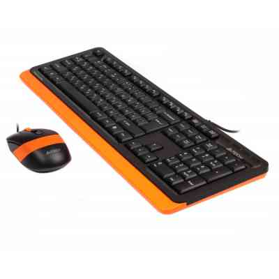 Комплект A4Tech F1010 Orange (4711421943093) Винница