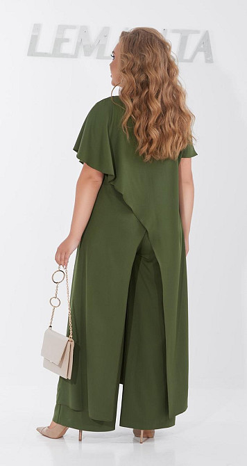 Ошатний брючний костюм великого розміру (54) Київ - фото 5