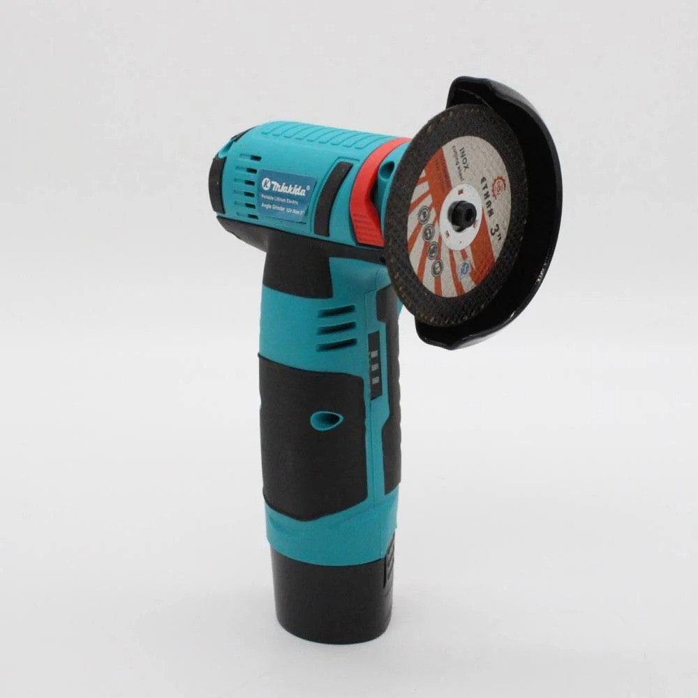 Акумуляторна болгарка 75мм, 2 батареї, 2 диска / Болгарка на акумуляторі / Міні болгарка / Електроболгарка Київ - фото 4