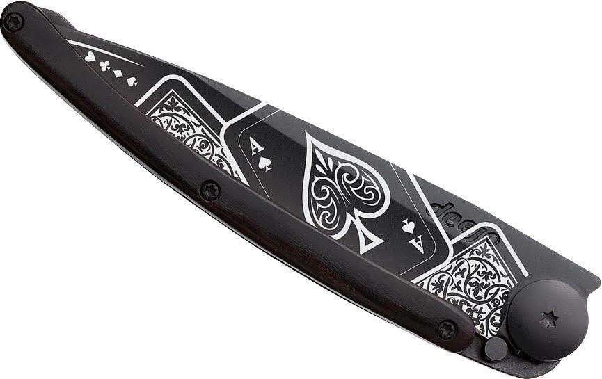 Универсальный Складной Нож с лазерной гравировкой Шанс Deejo 