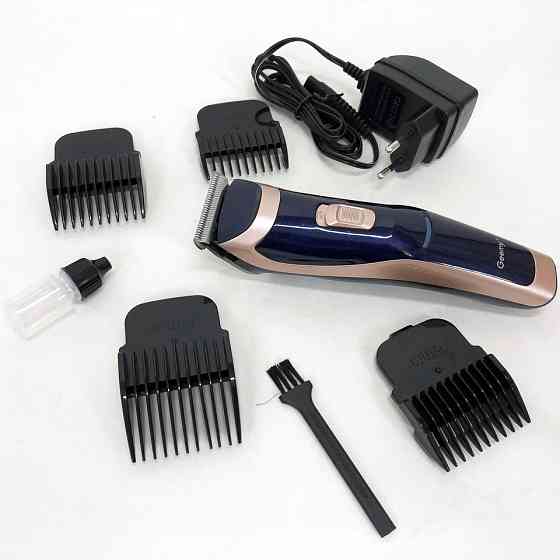 Професійна машинка для стрижки волосся та бороди Gemei GM-6005, Надійна машинка для стрижки DB-77 Львів