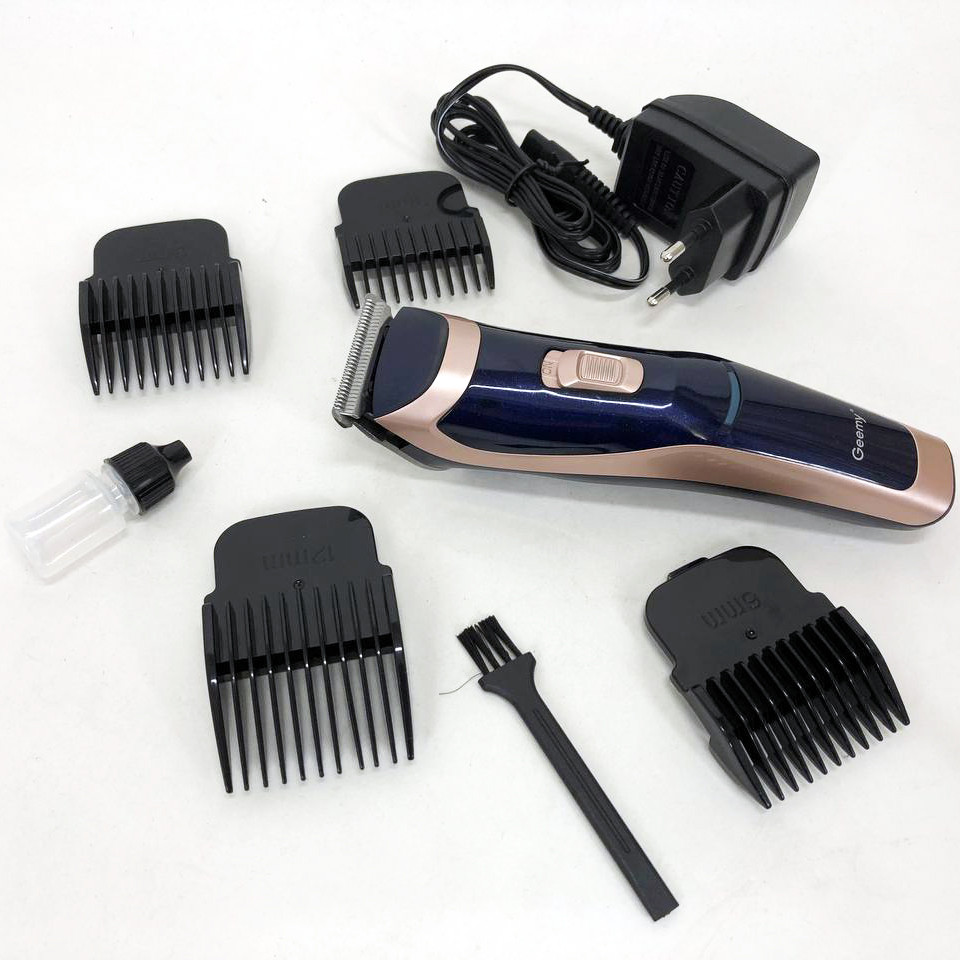 Професійна машинка для стрижки волосся та бороди Gemei GM-6005, Надійна машинка для стрижки DB-77 Львів - фото 1