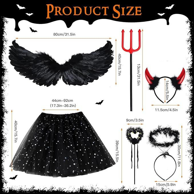 Костюм чорного ангела 29157 Луцк - изображение 2