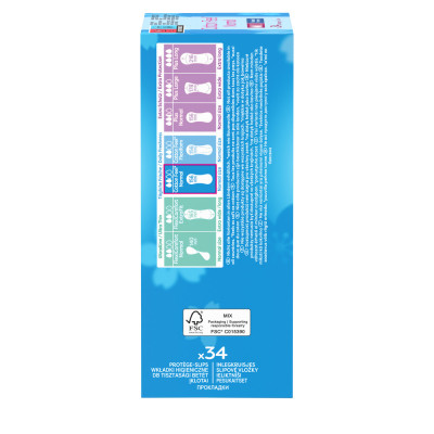 Ежедневные прокладки Carefree Cotton Fresh 34 шт. (3574661064307/3574661565071/8002110312365) Винница - изображение 2