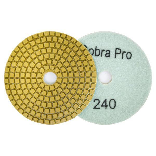 Круг алмазний шліфувальний на липучці 100мм, зерно 240 (черепашка) Харків - фото 1