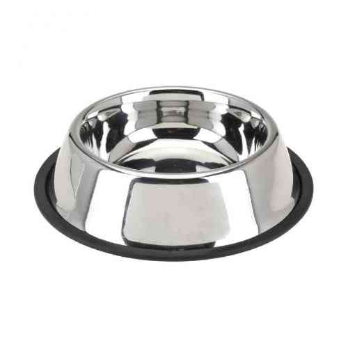 Миска SWI для собак металева на гумі 700 мл Київ