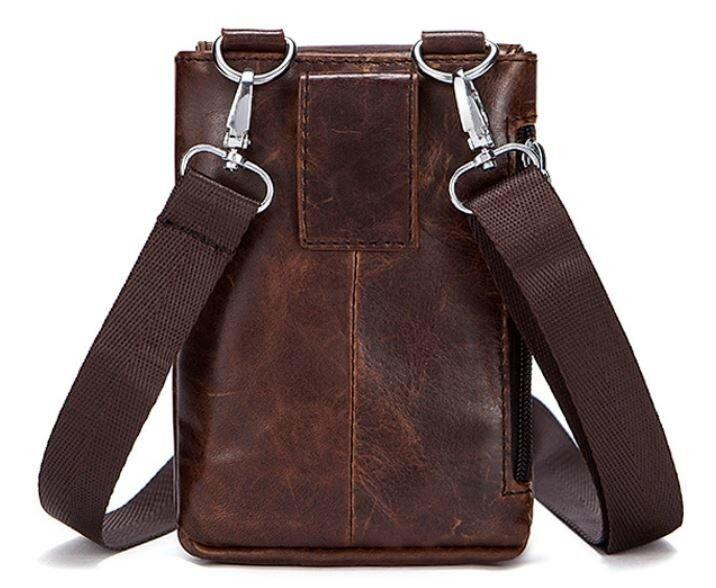 Сумка-клатч на ремень мужская Vintage 14690 Коричневая Киев - изображение 2