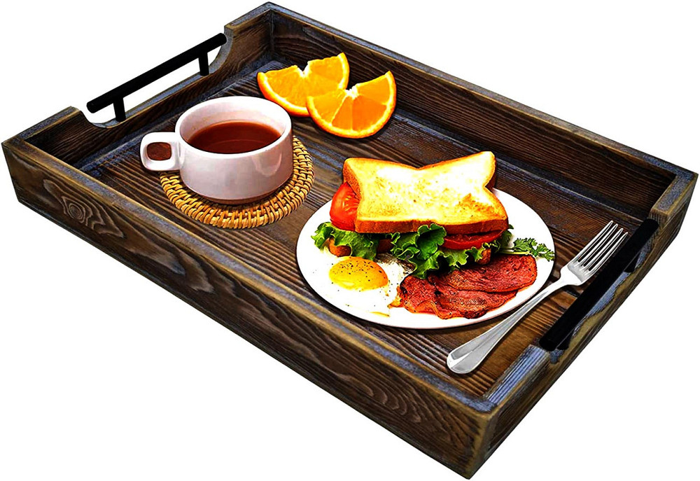 Піднос дерев'яний "Кастерлі" капучино Миколаїв - фото 1