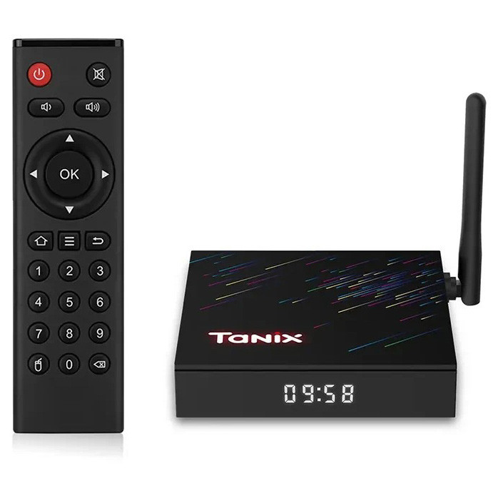 Смарт ТВ приставка Tanix TX68 4/32 Гб Smart TV Box Android 12 Андроїд ТВ бокс Київ - фото 1
