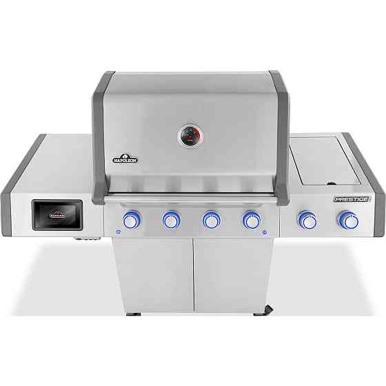 Газовый гриль Napoleon Prestige PRO 500 Connected с боковой конфоркой Sizzle Zone и вертилём нерж сталь PRO500VXRSIBPS Код: Ровно