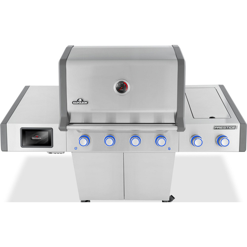 Газовый гриль Napoleon Prestige PRO 500 Connected с боковой конфоркой Sizzle Zone и вертилём нерж сталь PRO500VXRSIBPS Код: Ровно - изображение 4