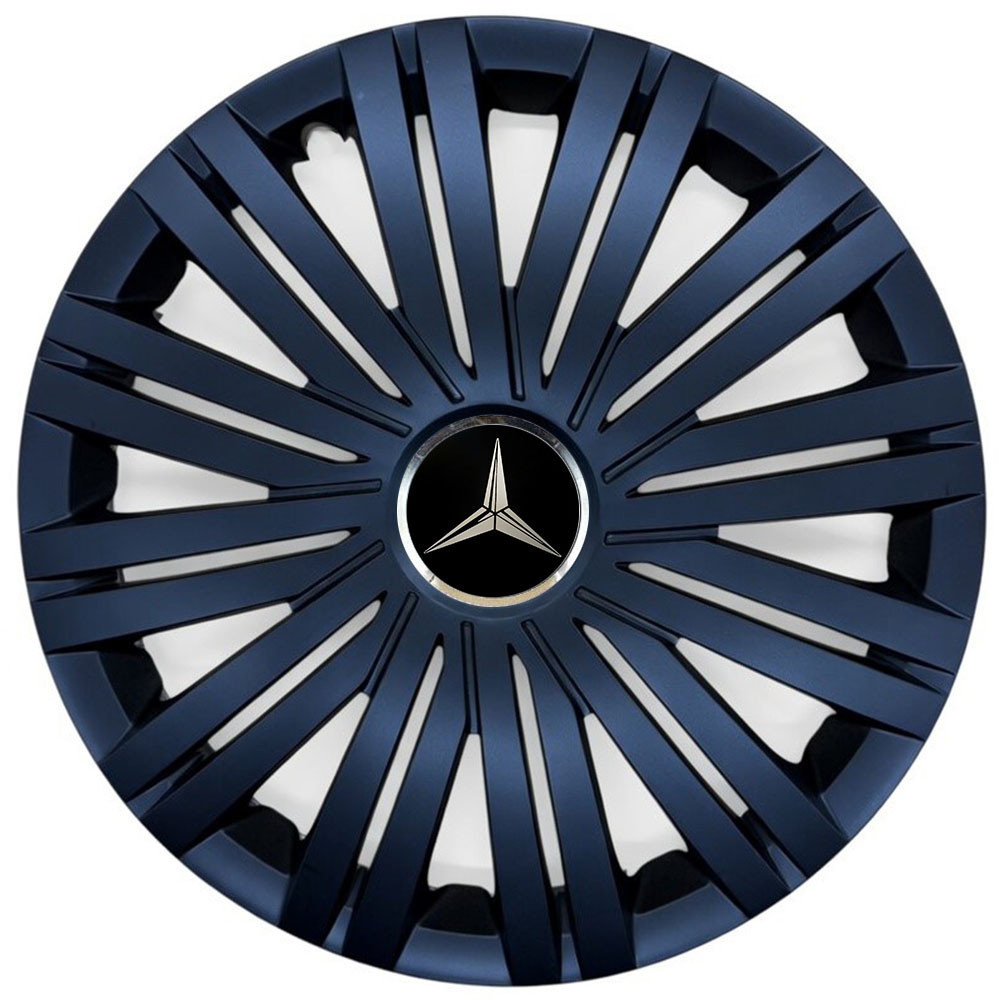 Автомобільні модельні ковпаки R15 SJS Mercedes-Benz 339 4шт, чорні Вінниця - фото 1