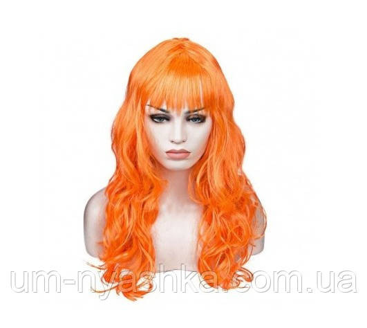 Перука довга помаранчевого кольору помаранчева перука Кривий Ріг - фото 1