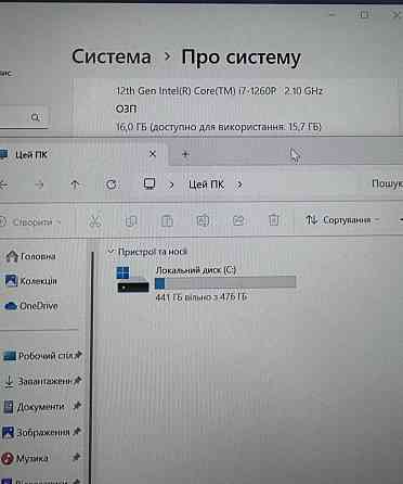 Ноутбук Lenovo Think Pad t14s Gen 3 i7 12Gen 16/512Gb. Харків