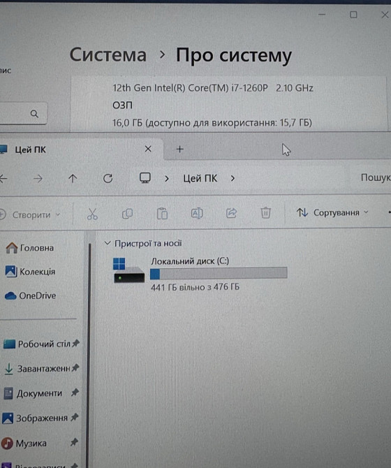 Ноутбук Lenovo Think Pad t14s Gen 3 i7 12Gen 16/512Gb. Харків - фото 2