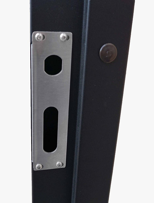 Дверь уличная модель Strimeх LAMA BAU полуторная, антрацит/белое дерево. ГАРАНТИЯ на покрытие - 3 года! Киев - изображение 3