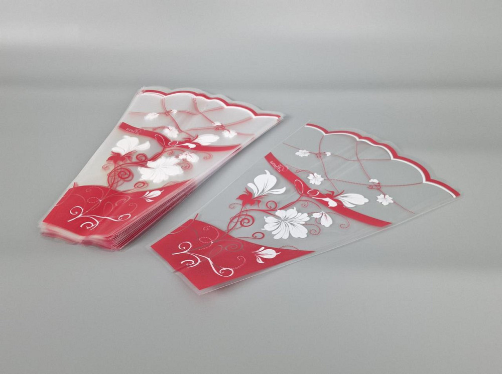 Упаковка конус под цветы h40/10низ/30верх