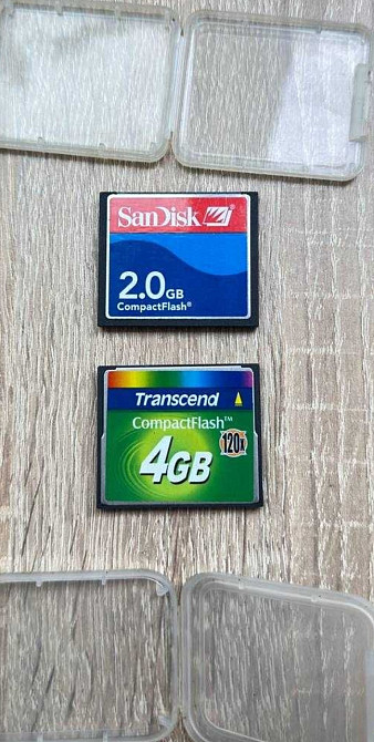 Карта памяти для фотоаппарата CompactFlash Transcend, SanDisk. Киев - изображение 4