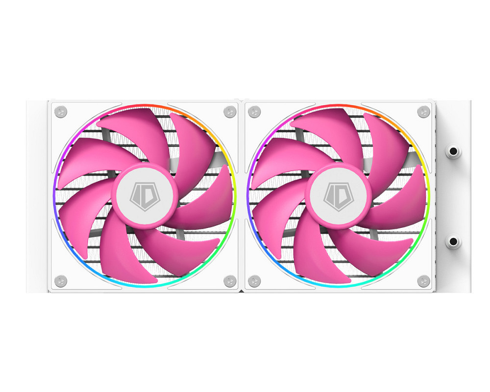 Система водяного охолодження ID-Cooling FX240 INF Pink ( білий з рожевим ) Харьков - изображение 3