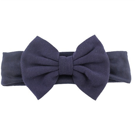 Пов'язка на голову дитяча широка one size синій Київ - фото 1