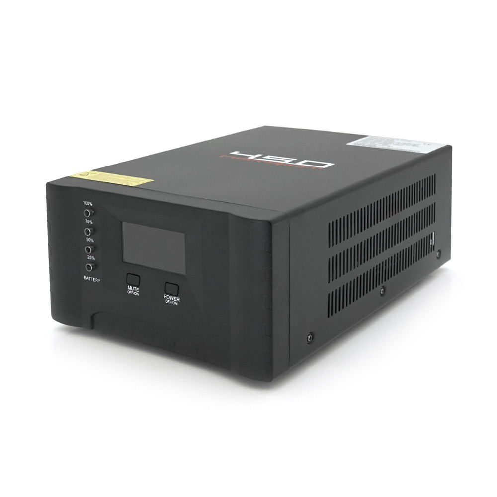 ДБЖ з правильною синусоїдою Patriot NB50112 (500Вт), 12В, струм заряду до 15А, під зовнішній АКБ (AGM/Gel), РК дисплей, Q2 Київ - фото 3