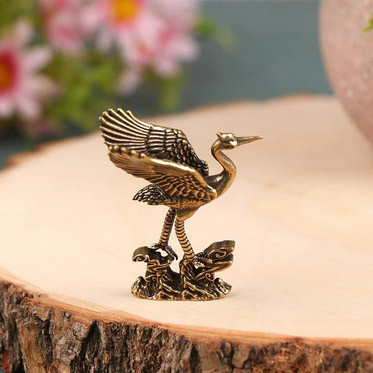 Фигурка бронзовая Аист Киев - изображение 1