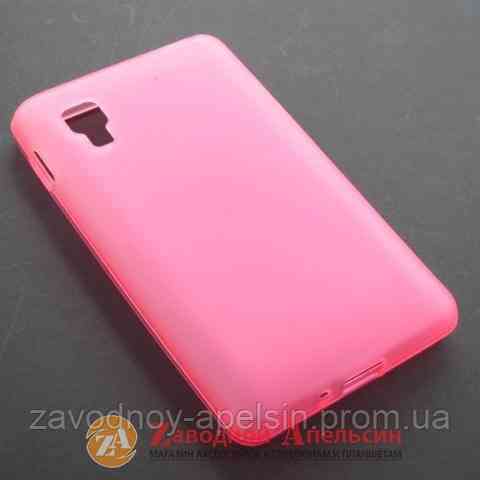 LG E440 Optimus L4 чехол + пленка Cover pink Одесса