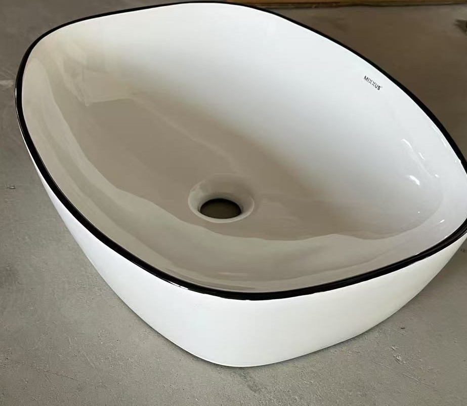 Раковина накладна Mixxus Premium DIVERSE-0109 EDGE BLACK 500х380х140mm   ( MP6549 ) 28197 Харків - фото 3