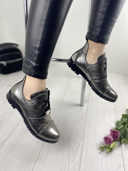 Ботильйони жіночі KRISTINA нікель натуральна шкіра весна-осінь розміри 36р. 37р.(3271) Коломыя - изображение 3